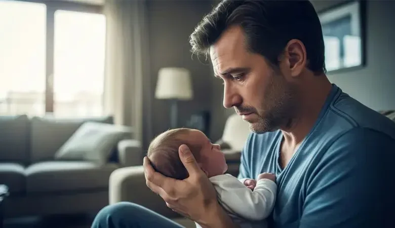 علائم افسردگی پدر بعد از تولد فرزند