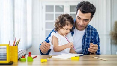 نقش پدر در تربیت کودک