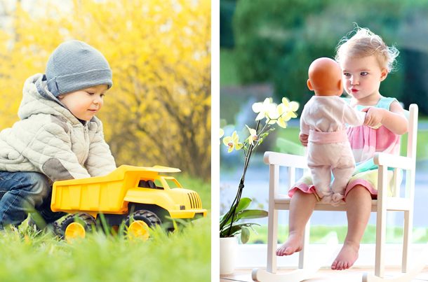 تفاوت اسباب بازی دخترانه و پسرانه در چیست؟