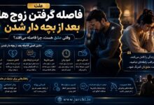علت فاصله گرفتن زوج ها بعد از بچه دار شدن