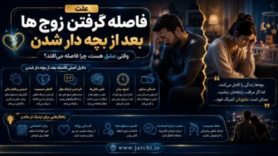 علت فاصله گرفتن زوج ها بعد از بچه دار شدن
