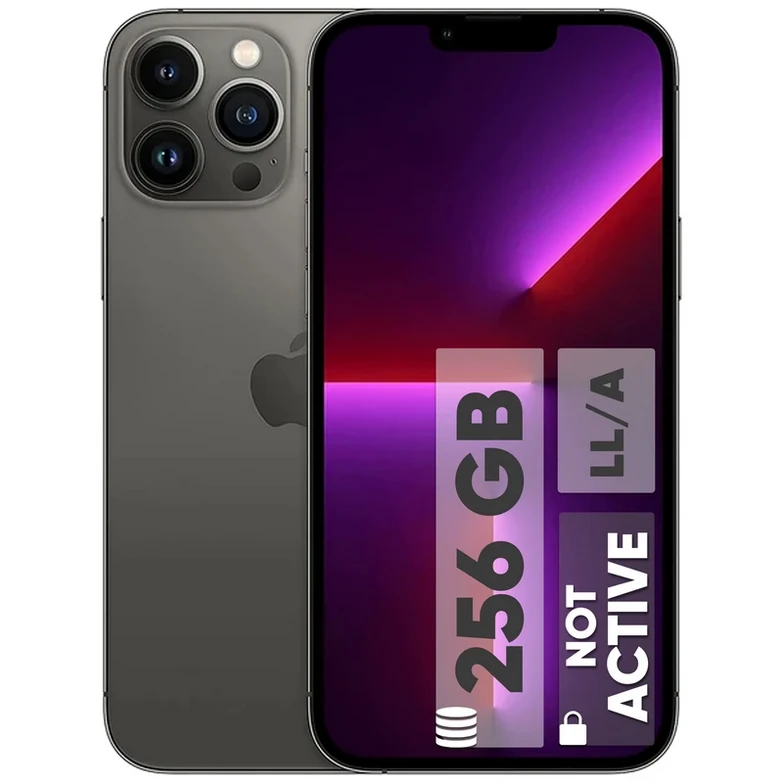 گوشی موبایل مدل iPhone 13 Pro Max LLA تک سیم‌ کارت ظرفیت 256 گیگابایت و رم 6 گیگابایت - نات اکتیو اپل