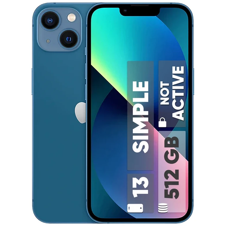 گوشی موبایل  مدل iPhone 13 Mini ظرفیت 512 گیگابایت و رم 4 گیگابایت - نات اکتیو اپل