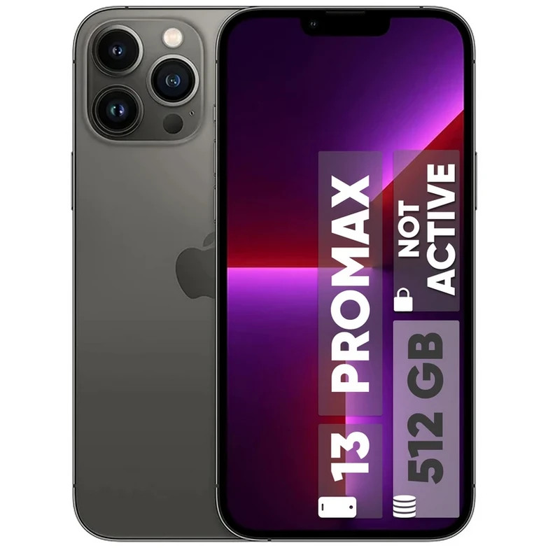 گوشی موبایل مدل iPhone 13 Pro Max دو سیم‌ کارت ظرفیت 512 گیگابایت - نات اکتیو اپل