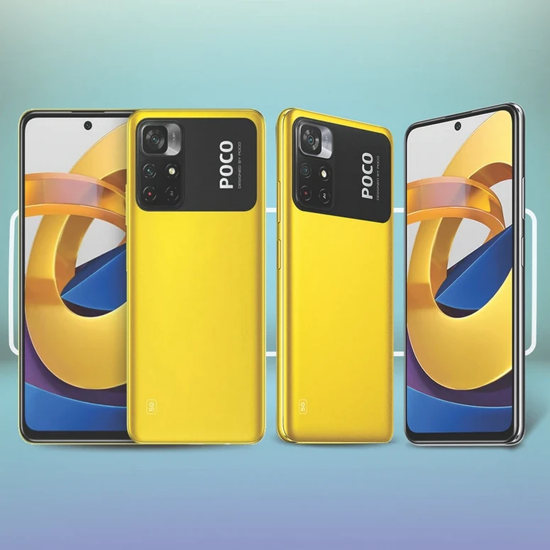 گوشی موبایل مدل Poco M4 Pro 5G دو سیم‌ کارت ظرفیت 64 گیگابایت و رم 4 گیگابایت شیائومی