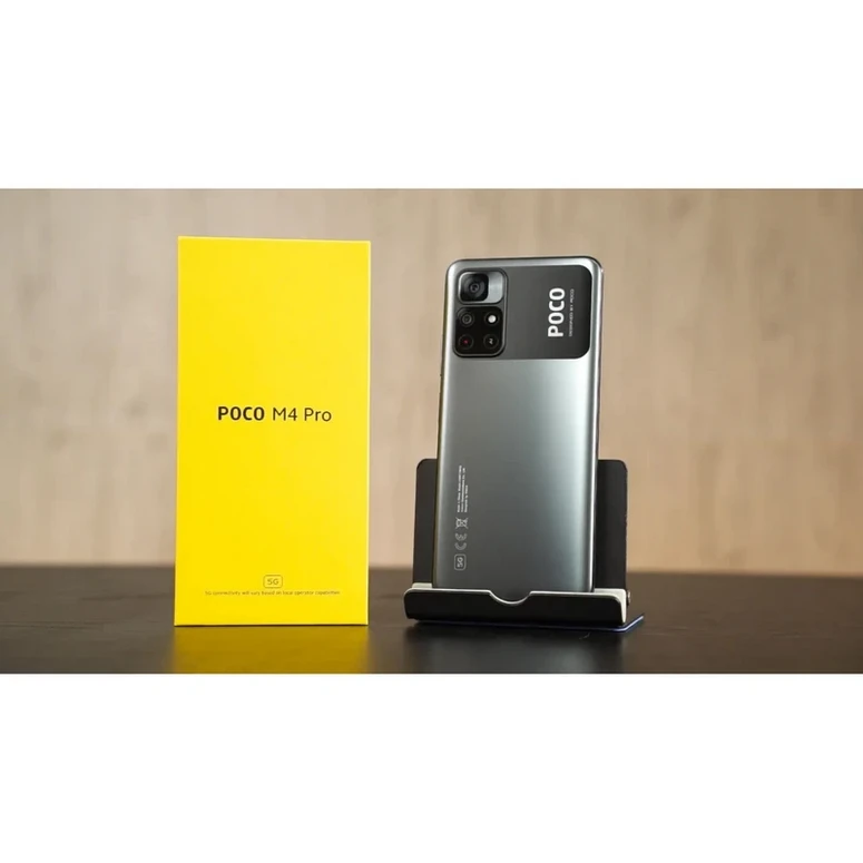 گوشی موبایل مدل Poco M4 Pro 5G دو سیم‌ کارت ظرفیت 64 گیگابایت و رم 4 گیگابایت شیائومی