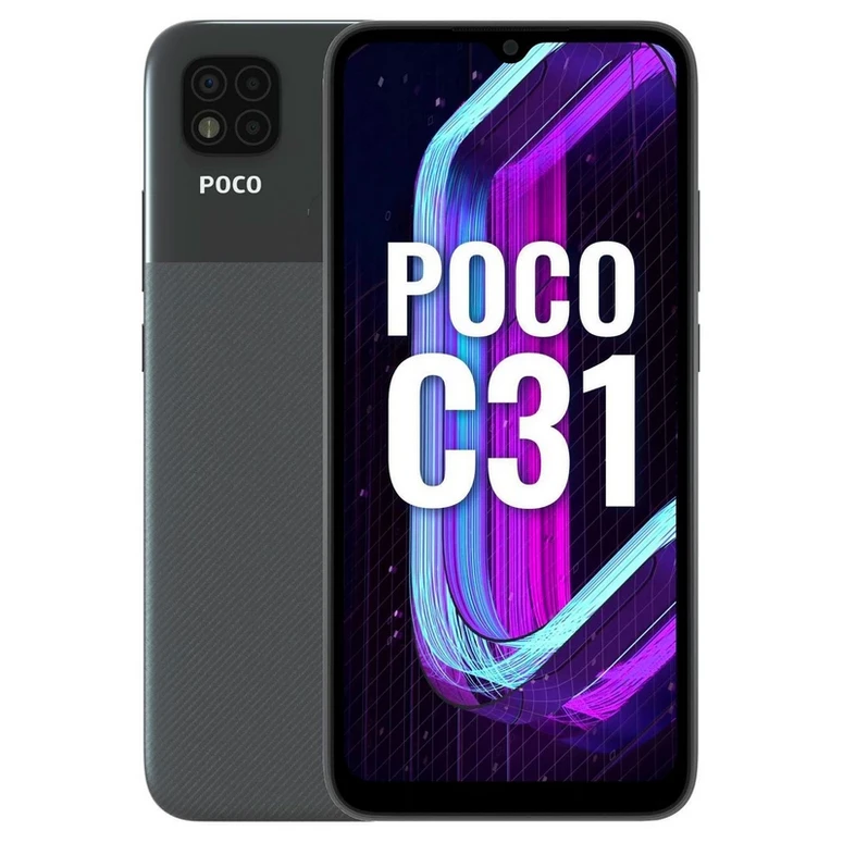 گوشی موبایل مدل POCO C31 دو سیم‌ کارت ظرفیت 32 گیگابایت و رم 3 گیگابایت شیائومی