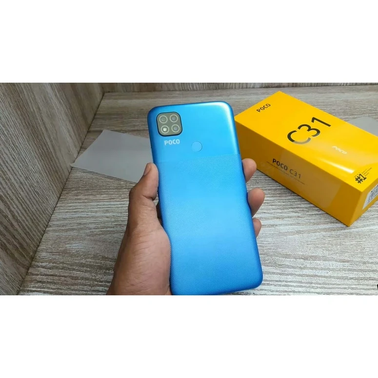 گوشی موبایل مدل POCO C31 دو سیم‌ کارت ظرفیت 64 گیگابایت و رم 4 گیگابایت شیائومی