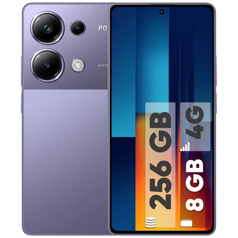 گوشی Poco M6 Pro دو سیم‌کارت 256 گیگابایت با رم 8 گیگابایت شیائومی