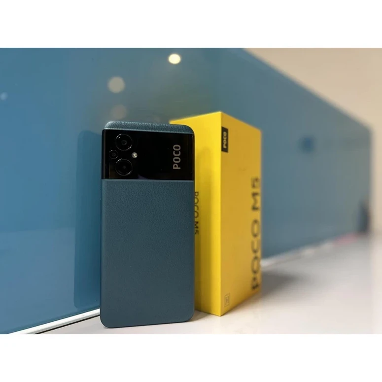 گوشی موبایل مدل Poco M5 دو سیم کارت ظرفیت 128 گیگابایت و رم 6 گیگابایت شیائومی