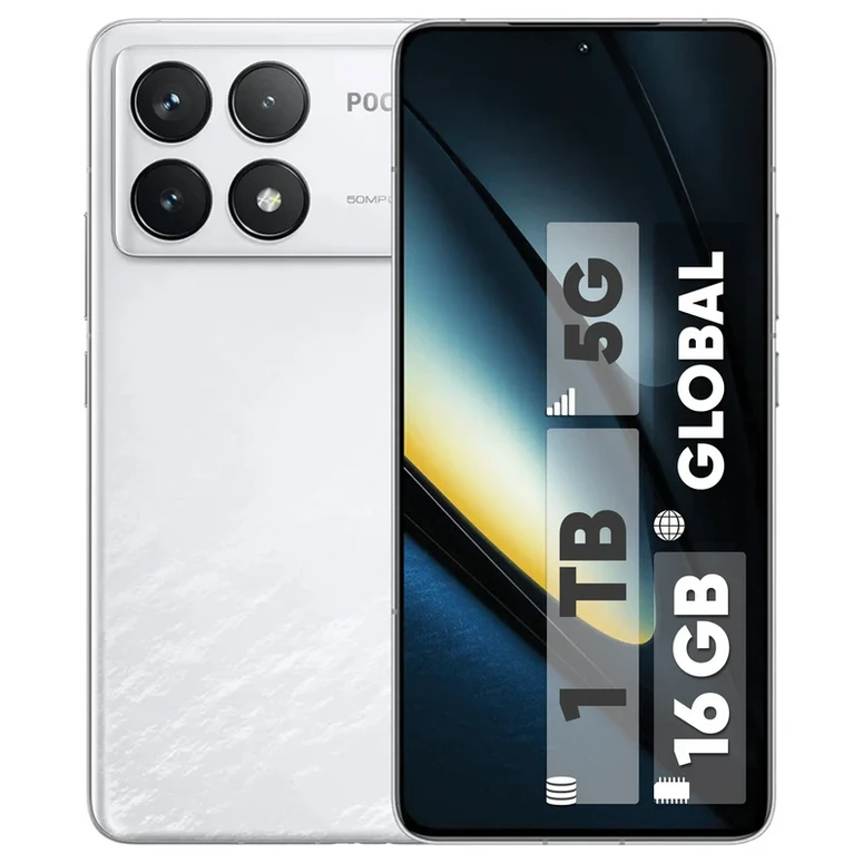 گوشی موبایل مدل Poco F6 Pro دو سیم کارت ظرفیت 1 ترابایت و رم 16 گیگابایت شیائومی