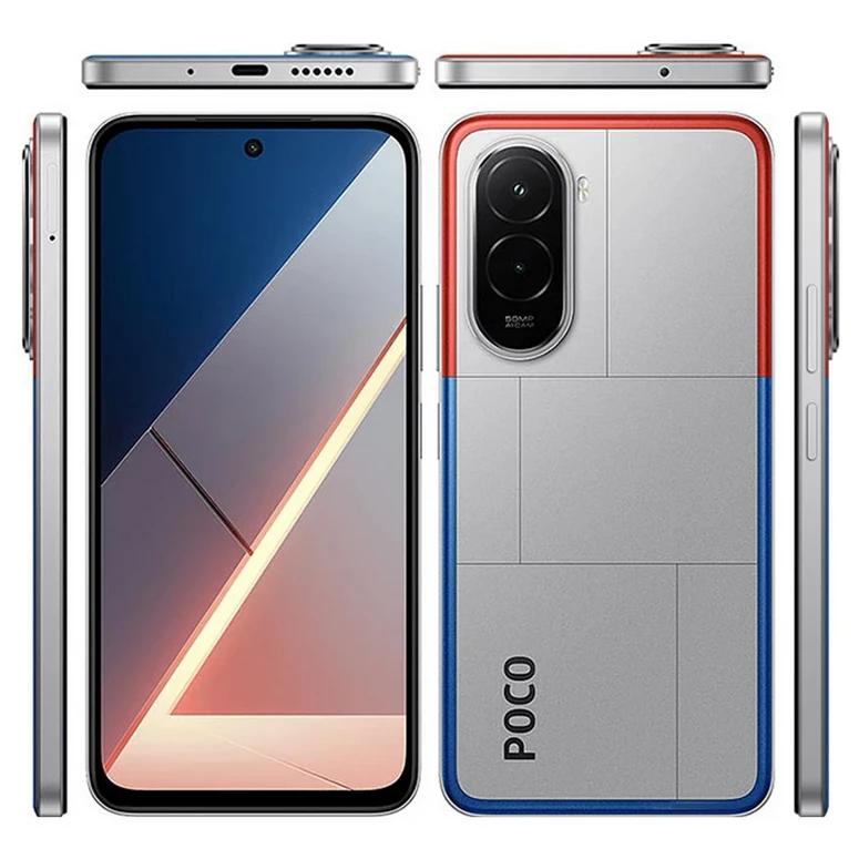 گوشی موبایل مدل Poco M7 4G دو سیم کارت ظرفیت 128 گیگابایت و رم 6 گیگابایت شیائومی